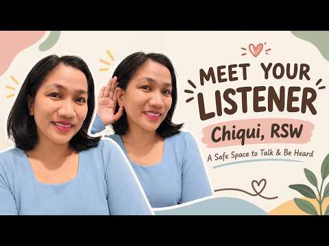 Meet Chiqui I Active Listener & Your Safe Space to Talk